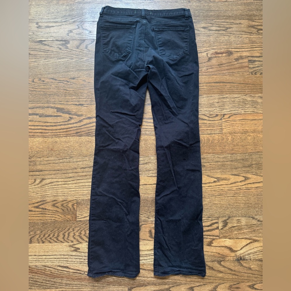 J. Brand Black Denim Straight-Leg Jeans Size 31 - Picture 3 of 5